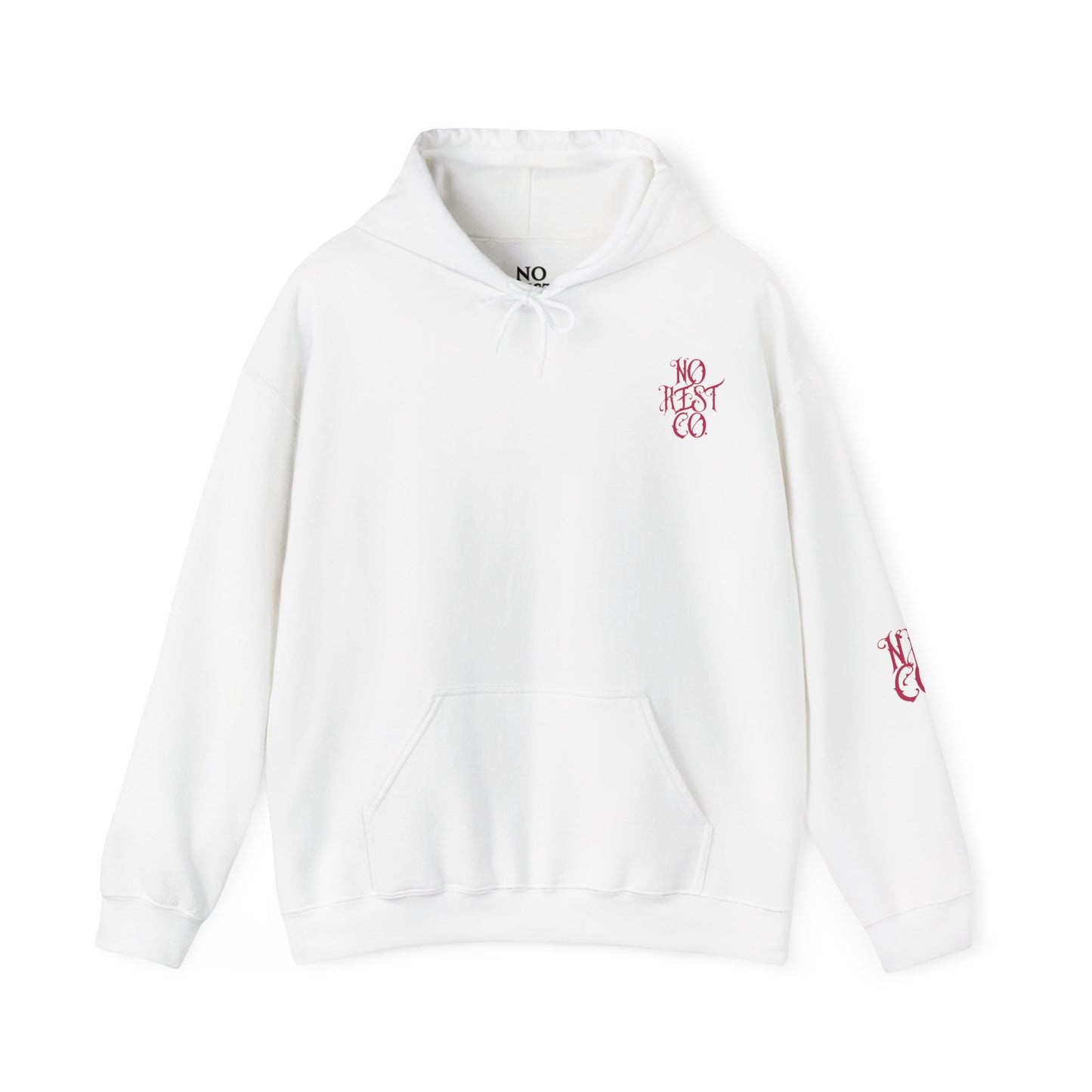Skull Floral Hooded Sweatshirt - Heavy Blend™