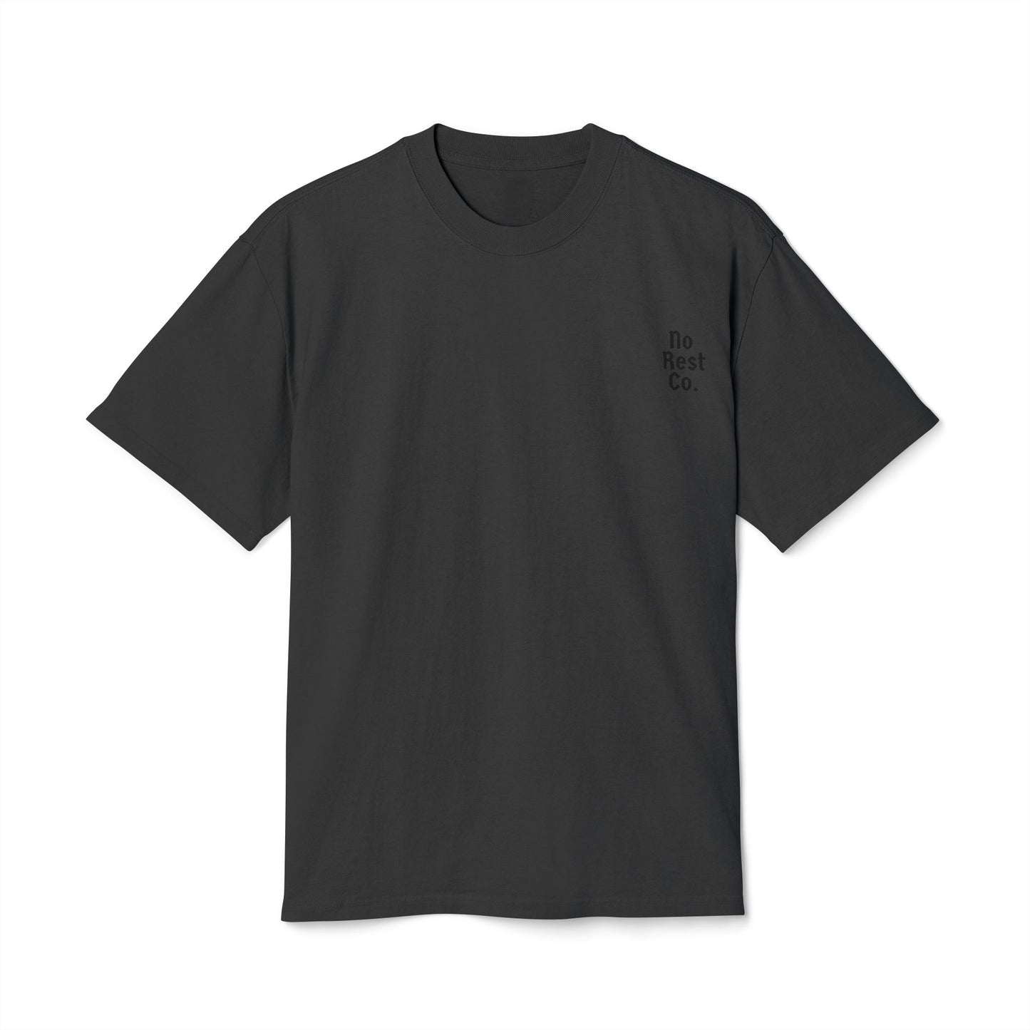 Unisex Faded Tee - No Rest Co. Skull and Butterfly Design