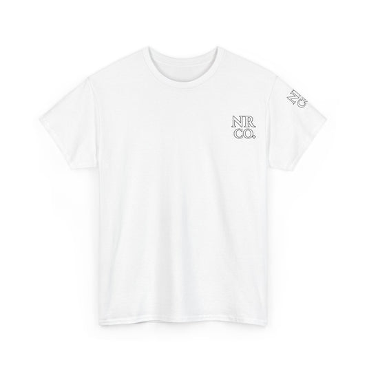 No Rest Co. Heavy Cotton Tee - Floral Skull Graphic T-Shirt