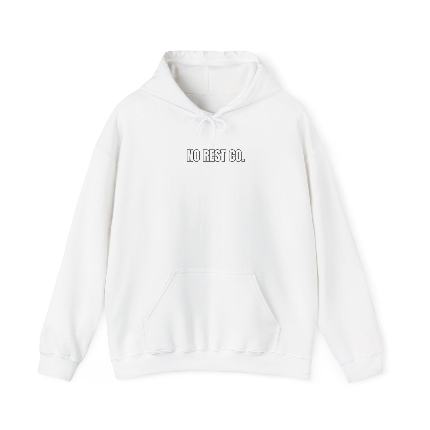 Skull & Butterfly Hoodie - No Rest Co. Graphic Sweatshirt for Comfortable Chill Days