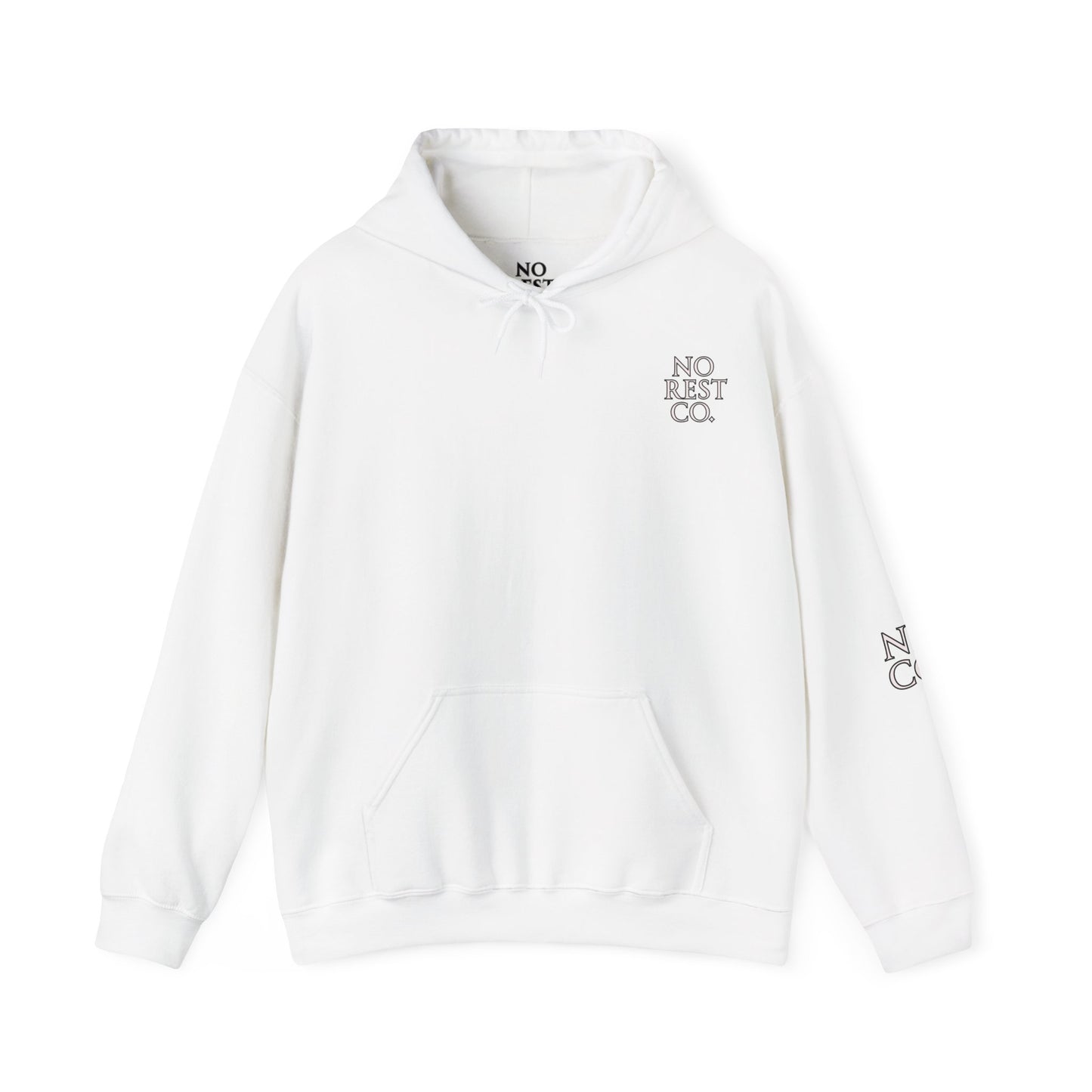 Skull Floral Design Hooded Sweatshirt - No Rest Co.
