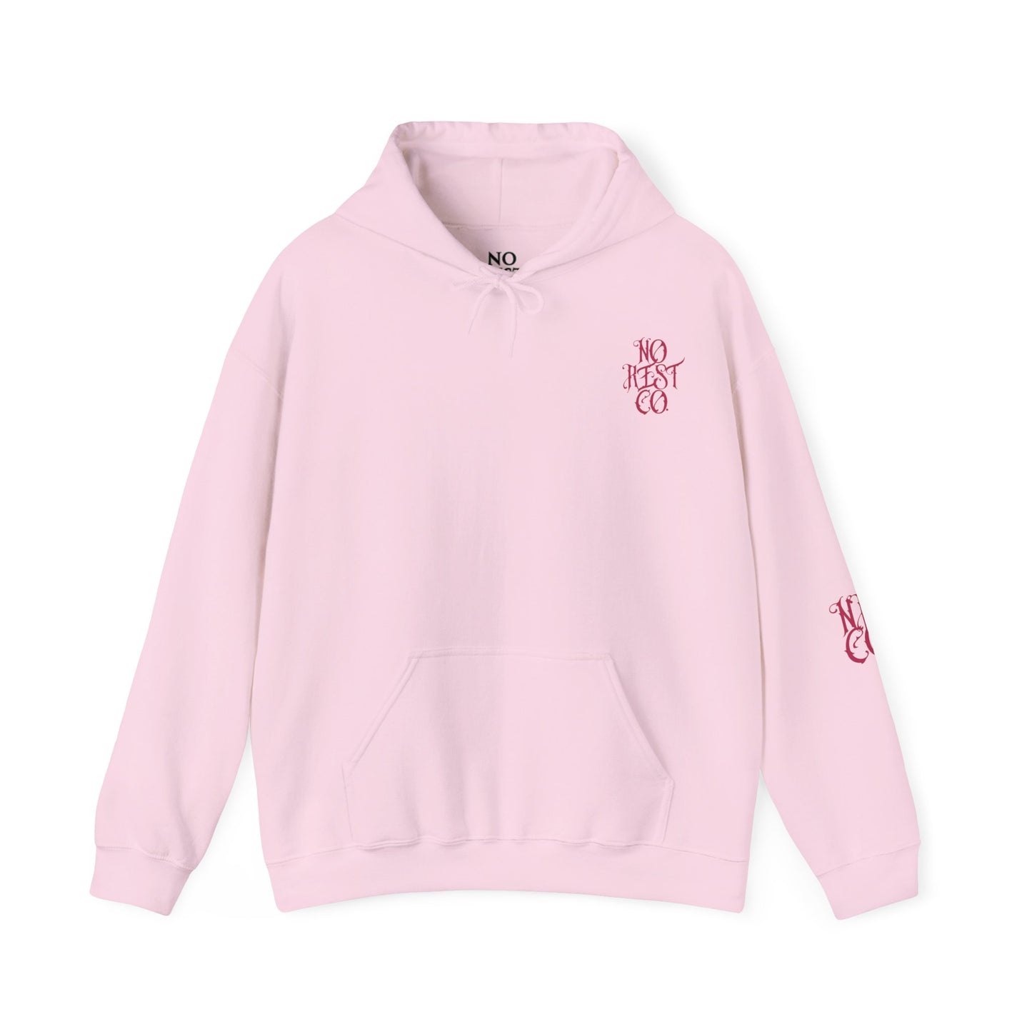 Skull Floral Hooded Sweatshirt - Heavy Blend™