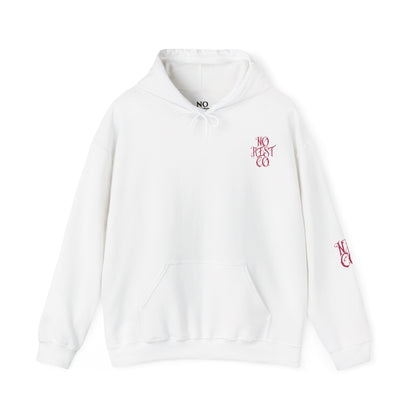 Skull Floral Hooded Sweatshirt - Heavy Blend™