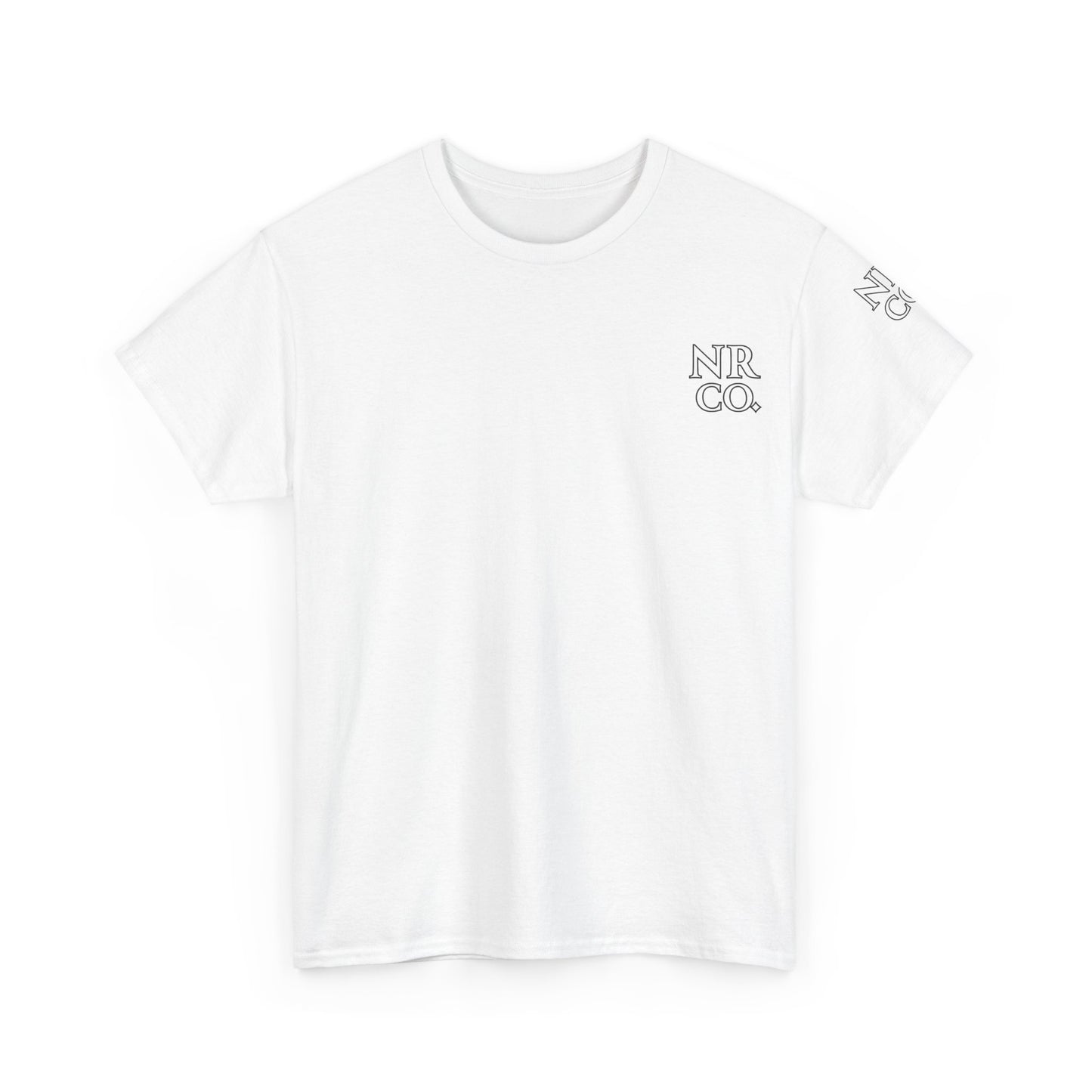 No Rest Co. Heavy Cotton Tee - Floral Skull Graphic T-Shirt