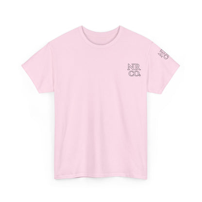 No Rest Co. Heavy Cotton Tee - Floral Skull Graphic T-Shirt