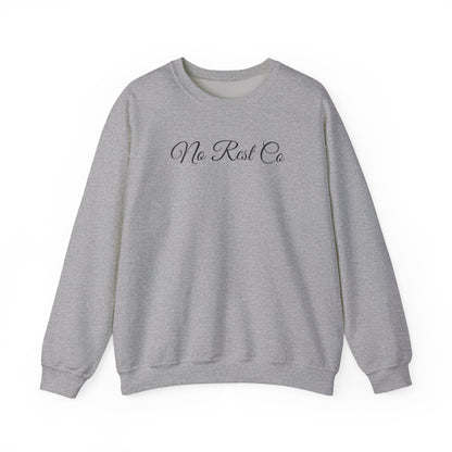 Spirit Heavy Blend Crewneck Sweatshirt with Floral Skull Design