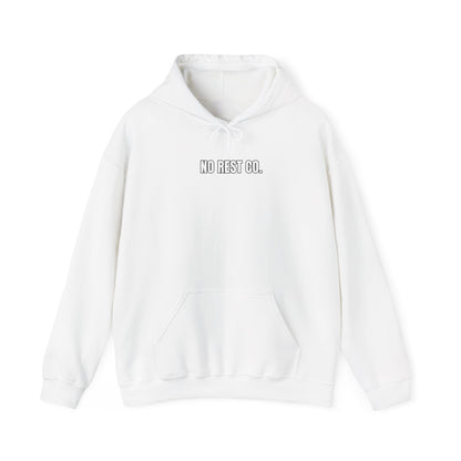 Skull & Butterfly Hoodie - No Rest Co. Graphic Sweatshirt for Comfortable Chill Days