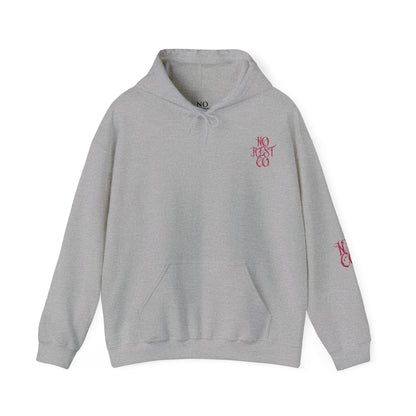 Skull Floral Hooded Sweatshirt - Heavy Blend™
