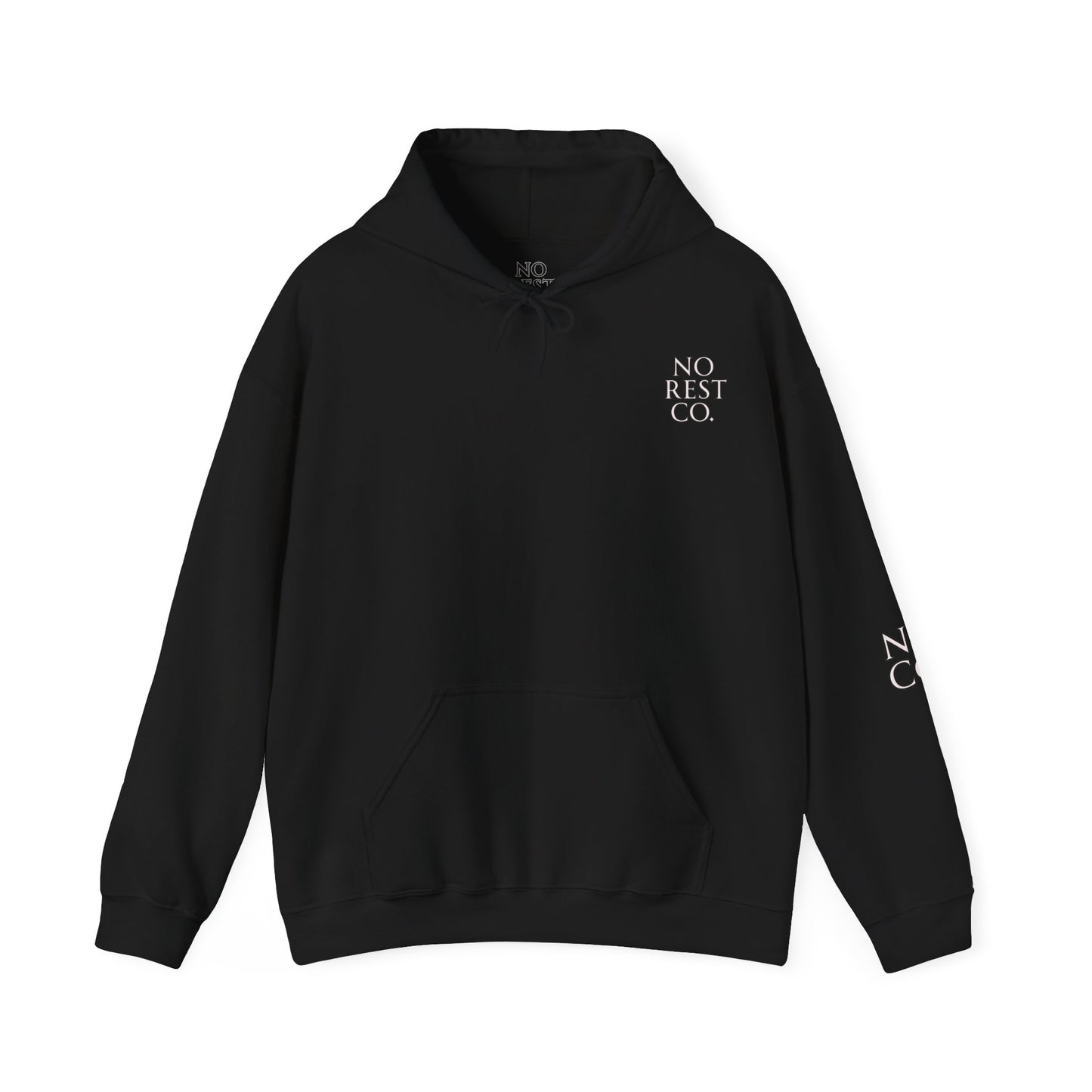 Skull Floral Design Hooded Sweatshirt - No Rest Co.
