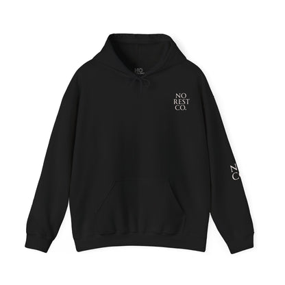 Skull Floral Design Hooded Sweatshirt - No Rest Co.