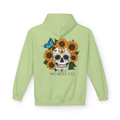 No Rest Co. Midweight Fleece Hoodie - Perfect for Year-Round Comfort