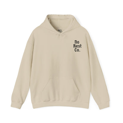 No Rest Co. Skull & Roses Graphic Hoodie - No Rest Co.