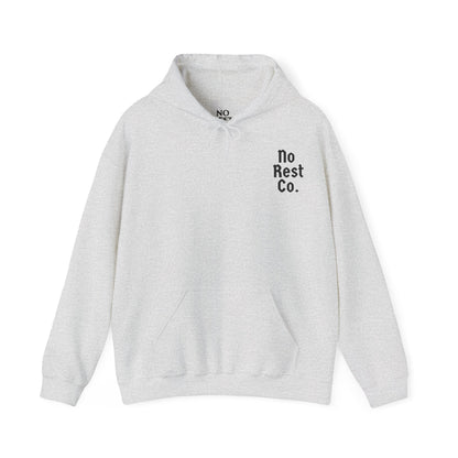 No Rest Co. Skull & Roses Graphic Hoodie - No Rest Co.