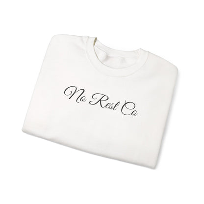 Spirit Heavy Blend Crewneck Sweatshirt with Floral Skull Design