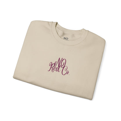 No Rest Co. Skull & Butterfly Graphic Sweatshirt