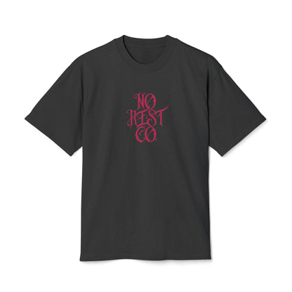 Heavy Faded Tee - No Hesitation Floral Skull Design