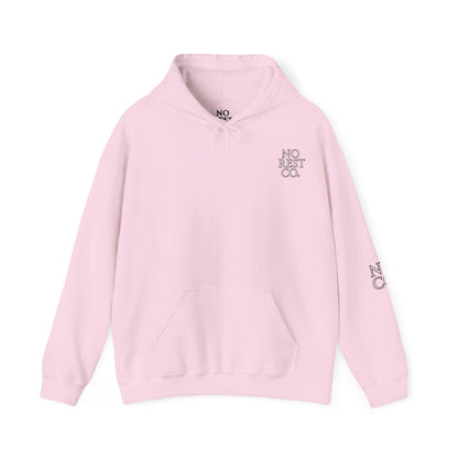 Skull Floral Design Hooded Sweatshirt - No Rest Co.