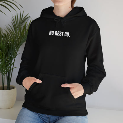 Skull & Butterfly Hoodie - No Rest Co. Graphic Sweatshirt for Comfortable Chill Days