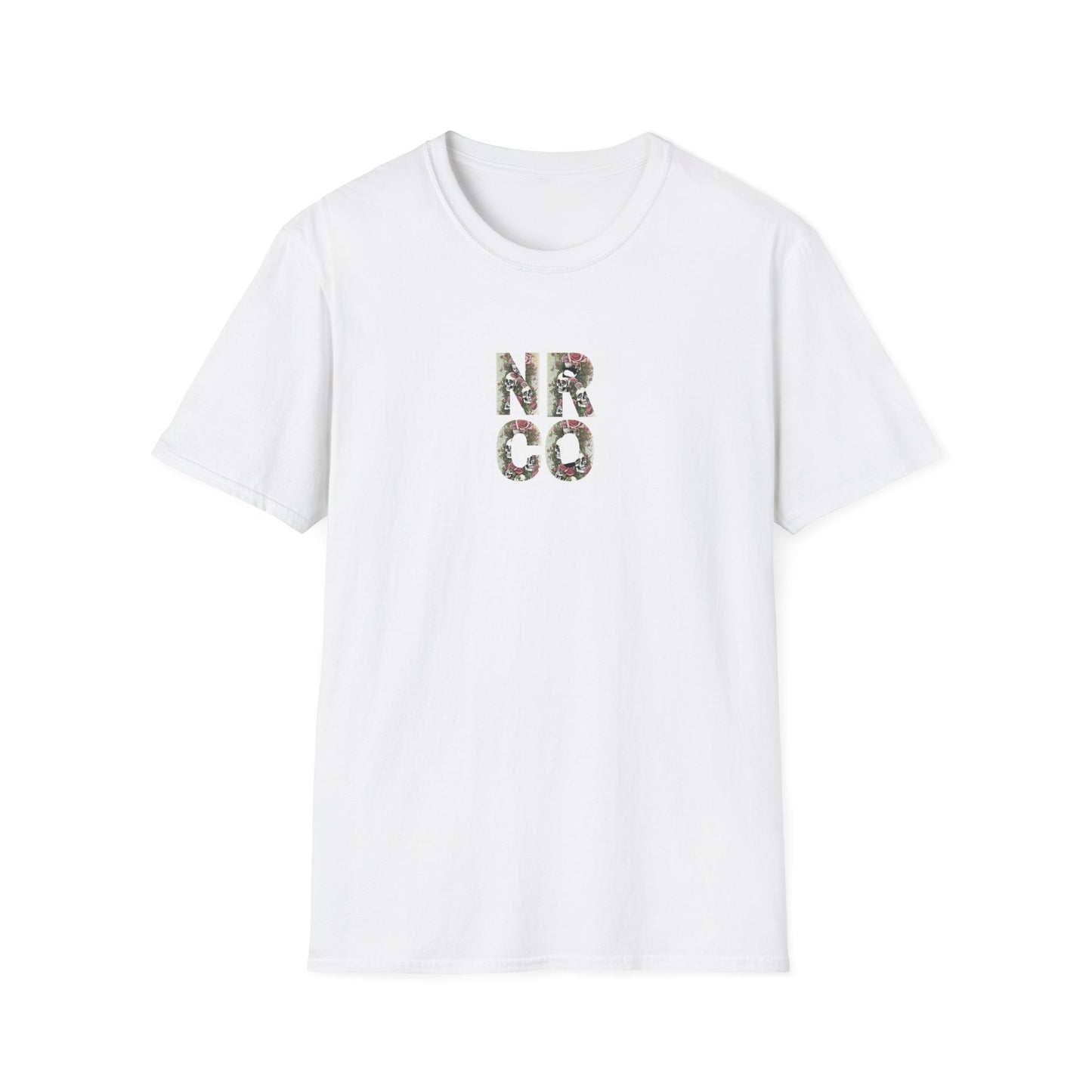 Floral Graphic T-Shirt - "NO REST CO" Nature-Inspired Design