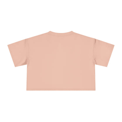 No Rest Co. Women's Floral Skull Crop Tee