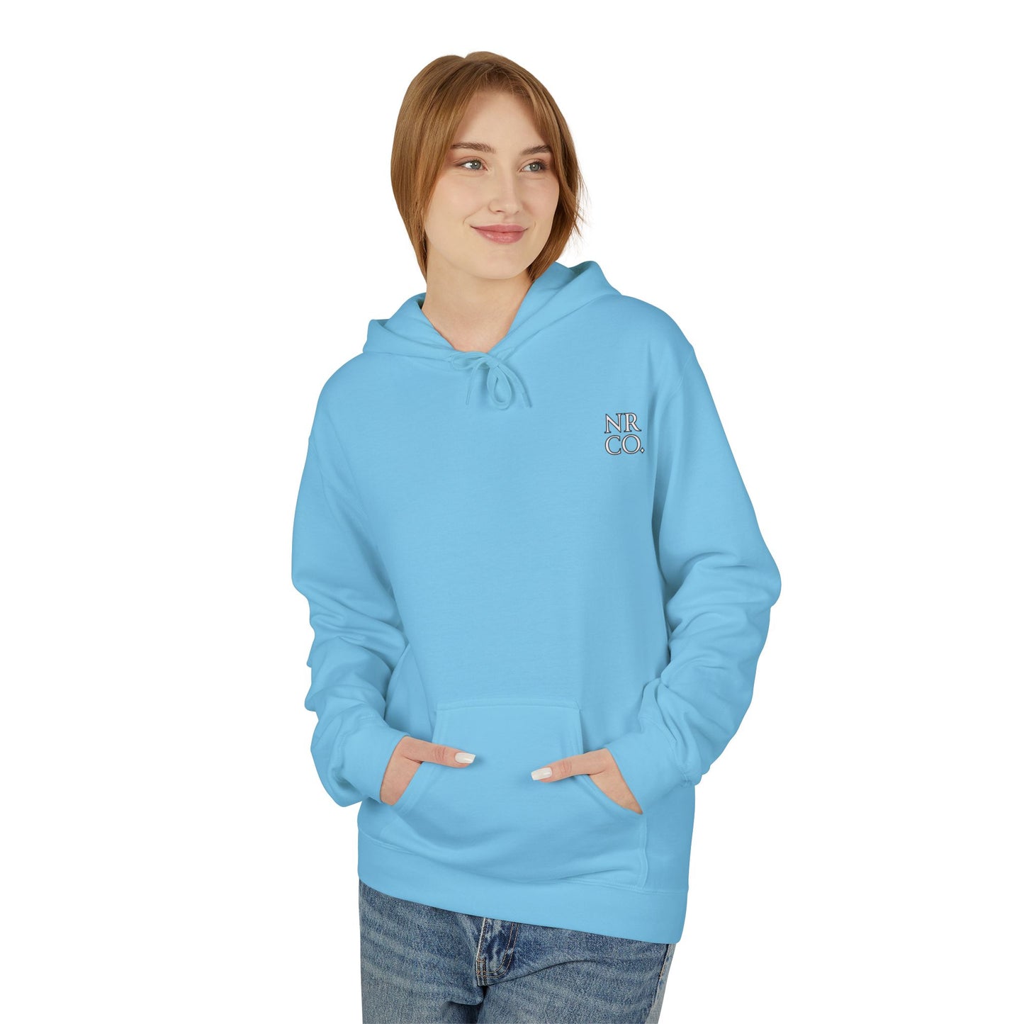 No Rest Co. Midweight Fleece Hoodie - Perfect for Year-Round Comfort