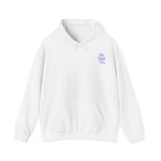 Skull & Butterfly Hoodie - No Rest Co. Graphic Sweatshirt for Comfortable Chill Days