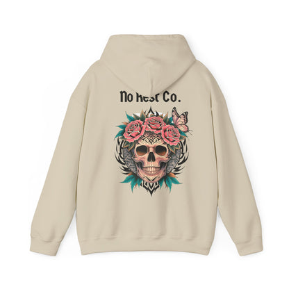 No Rest Co. Skull & Roses Graphic Hoodie - No Rest Co.